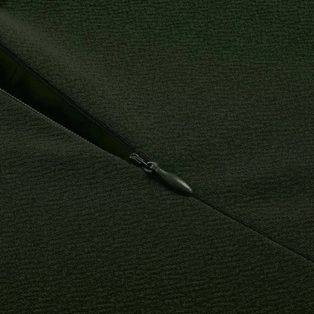 Elegant Green Women's Dress - Picture 5 of 7